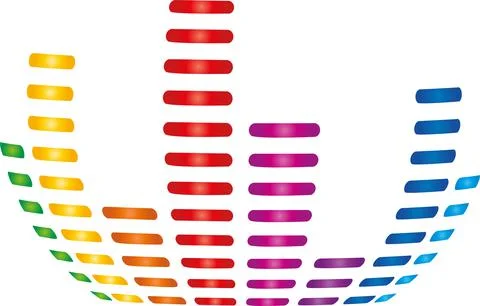 Music, Equalizer, Sound, Background Stock Illustration