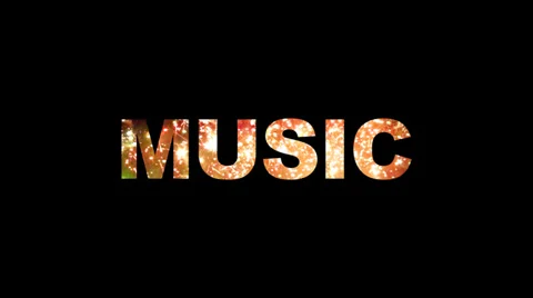Music fireworks 01 Stock Footage 33008440
