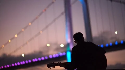 Music Guitar Stock Footage 266722482