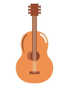 Music guitar string instrument Stock Illustration