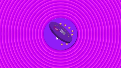 Music icon animation Stock Footage 310590833