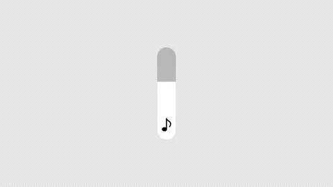 Music Icon Button Animation Stock Footage 311582702