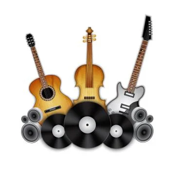 Music icon Stock Illustration