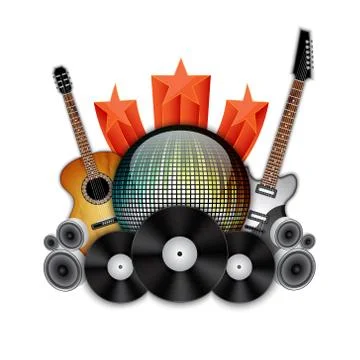 Music icon Stock Illustration