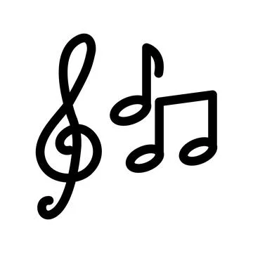Music icon Stock Illustration