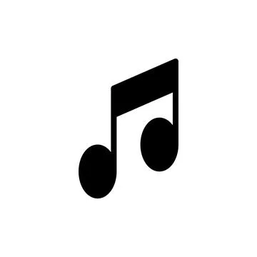 Music icon vector illustration. note music sign and symbol Stock Illustration