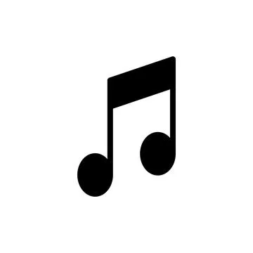 Music icon vector illustration. note music sign and symbol 스톡 일러스트