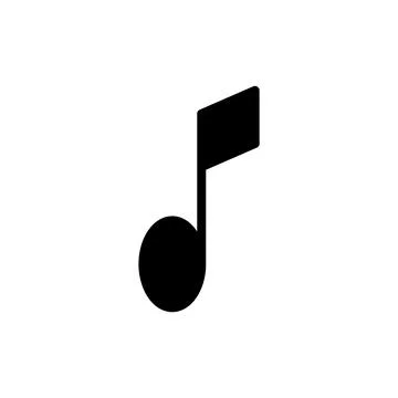 Music icon vector illustration. note music sign and symbol Stock Illustration