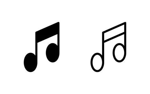 Music icon vector illustration. note music sign and symbol イラスト素材