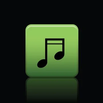 Music icon web Stock Illustration
