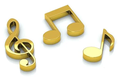 The music Stock Illustration