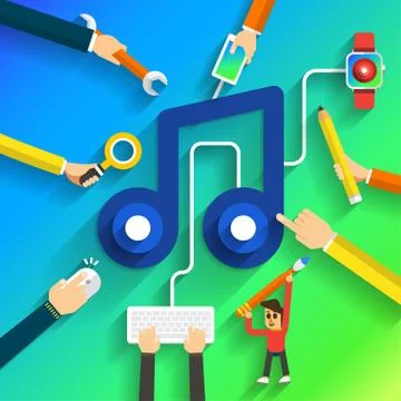 Music Stock Illustration