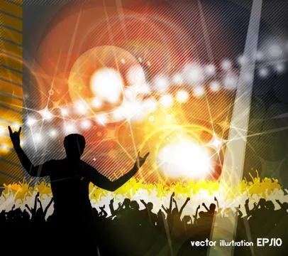 Music illustration. Vector 스톡 일러스트