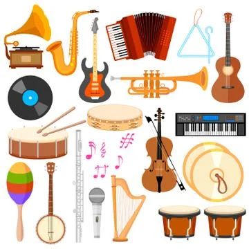 Music instrument Stock Illustration