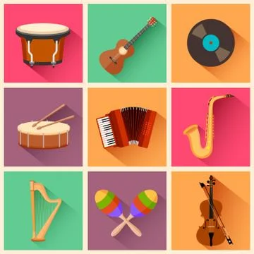 Music instrument Stock Illustration