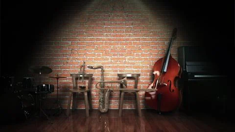 Music instruments Stock Illustration