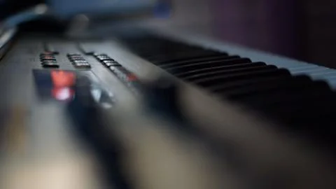 Music keybord Stock-Fotos