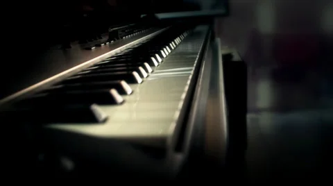 Music keys motion Stock Footage 27896100