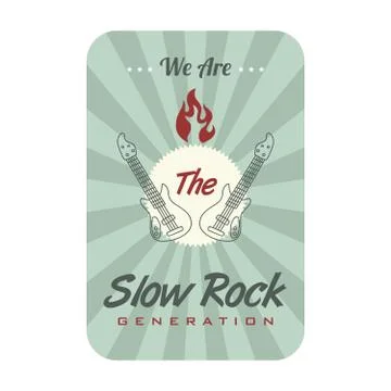 Music label Ilustración de archivo