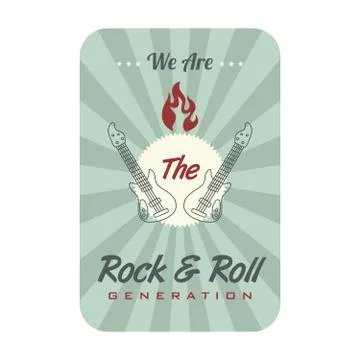 Music label Stock Illustration