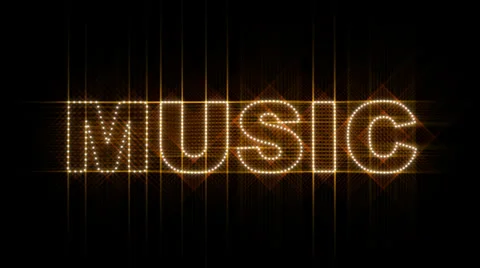 Music LEDS 01 Stock Footage 32973369