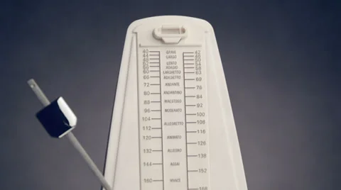 Music metronome, loop Stock Footage 35572320