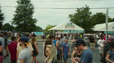 Music Midtown Stock Footage 67601128