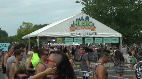 Music Midtown Stock Footage 67611638