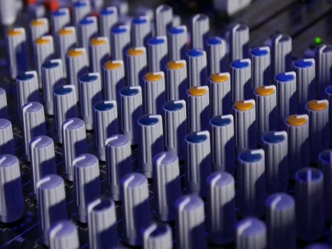 Music mixer at the festival Stock Footage 82690853