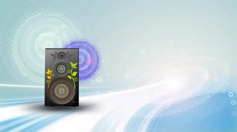Music motion background Stock Footage 24726781