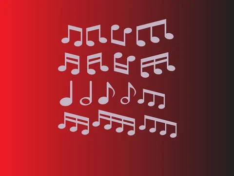 Music notation vector design Stock Illustration