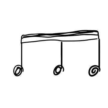 Music note hand drawn and doodle design. Sketch of melody and musical symbol  스톡 일러스트
