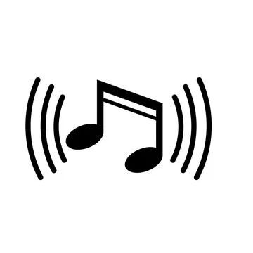 Music note Icon Stock Illustration