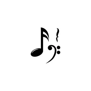 Music note Icon Stock Illustration