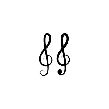 Music note Icon Stock Illustration