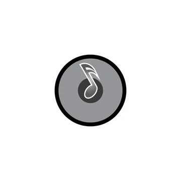 Music note Icon Stock Illustration
