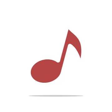 Music Note Icon Logo Template Illustration Design. Vector EPS 10. Stock Illustration