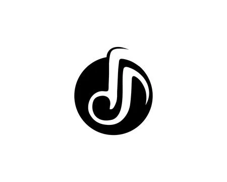 Music note Icon Vector Illustrazione stock