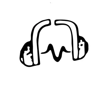 Music note Icon Vector logo and design Stock Illustration