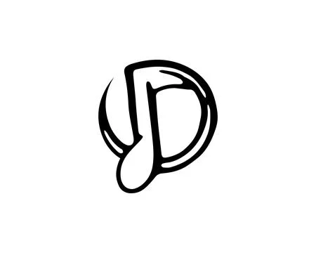 Music note Icon Vector logo and design Stock Illustration