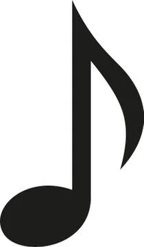 Music note Stock Illustration
