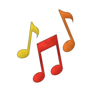 Music Note illustration Stock Illustration