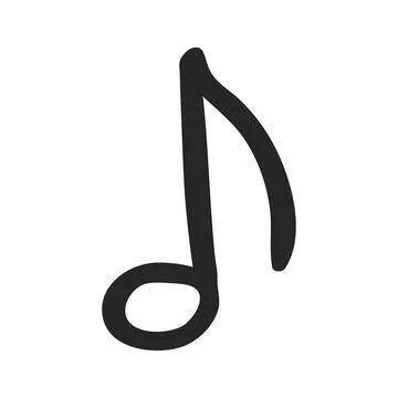 Music Note Sign Stock Illustration