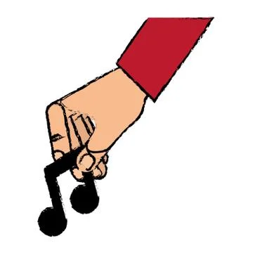 Music note symbol 스톡 일러스트