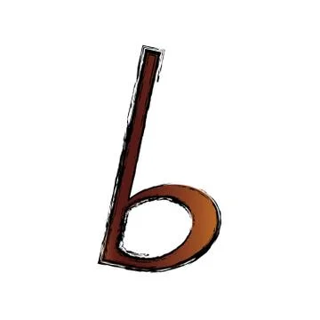Music note symbol Illustrazione stock