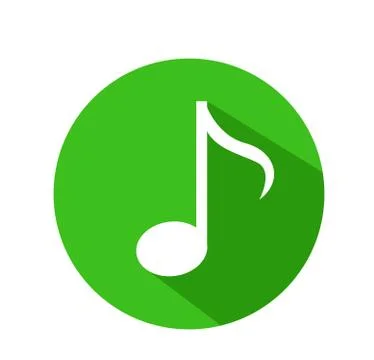 Music note vector Stock Illustration