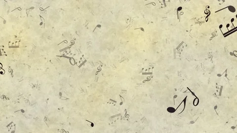 Music notes background. Stock Footage 148521228