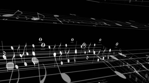 Music Notes Cube inside Vidéo 41736550