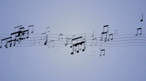 Music Notes Stock-Footage 5186366