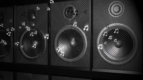 Music notes Stock-Footage 8975158